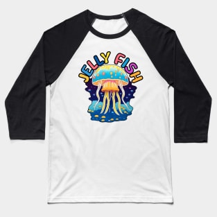 Animal Alphabet - J for Jellyfish Baseball T-Shirt